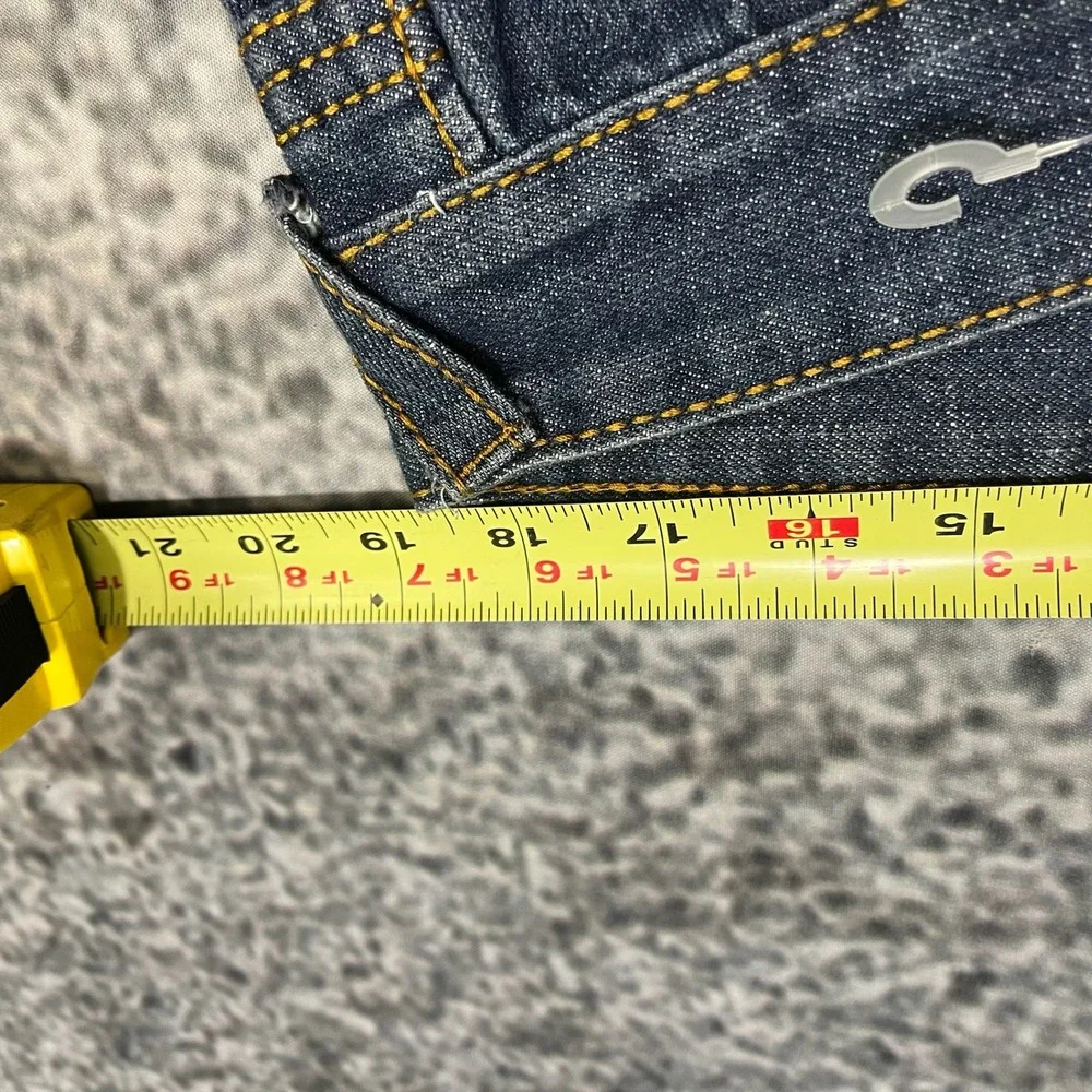 True Religion Billy Jeans Mens 36x32‎ Blue Denim Y2K Bootcut Baggy Hip-Hop
